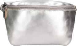 Lagen Klaudia női bőr övtáska - ezüst