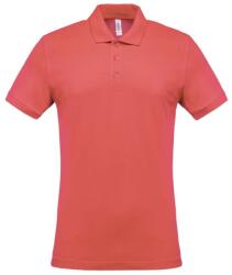 Kariban Tricou polo barbati, bumbac 100%, Kariban KA254, true coral (ka254tcrl)