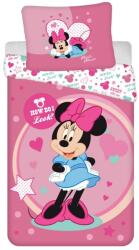 Jerry Fabrics Lenjerie de pat copii Minnie "Sweet like me" micro, 140 x 200 cm, 70 x 90 cm Lenjerie de pat