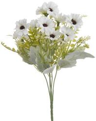  Buchet 5 fire margarete+verdeata artificiala pentru aranjamente florale (8286)