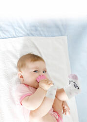BabyJem Sosete cu accesoriu dentitie BabyJem Teether Socks (Culoare: Gri) (bj_6523)