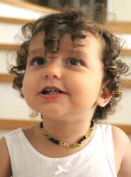 BabyJem Colier din chihlimbar pentru copii BabyJem (Culoare: Verde) (bj_5871)