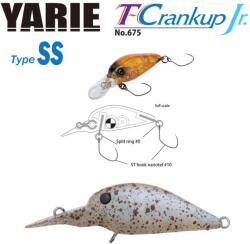 Yarie Jespa Yarie T-Crankup Jr 675 Type Ss 28mm 2.1g C22 Tana Color (Y67521C22)