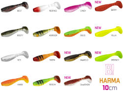 Delphin Top mix Delphin KARMA UVs / 5db (10cm / Perchy+Redface+Candy+Hawai+Best) (101002575)