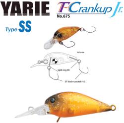 Yarie Jespa Yarie T-Crankup Jr 675 Type Ss 28mm 2.1g C19 Ym Brown (Y67521C19)
