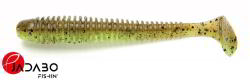 Keitech Swing Impact 3.5" 401 Green Pumpkin Chartreuse (8 db/csomag) (4560262574535)