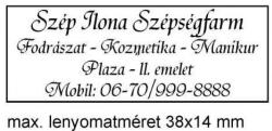 TRODAT Szöveglemez 38x14 Mm Max 4 Sor - tonerklinika