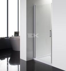 Aqualife Zuhanyajtó, HX-109T nyíló 80x190 chrome profil matt üveg (68467)