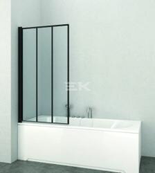 Sanotechnik ELITE BLACK kádfal, egyrészes (4 mm)