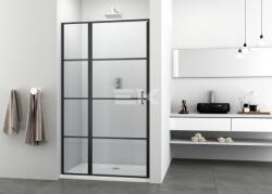 Sanotechnik ELITE BLACK osztott nyílóajtó (6 mm) (K120B)