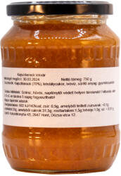 Kutyori-Konyha kajszibarack lekvár 750 g (1.08 kg)