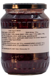 Kutyori-Konyha erdei vegyesgyümölcs lekvár 750 g (1.08 kg)