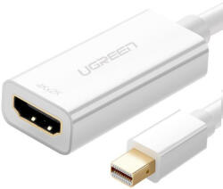 UGREEN adapter cable FHD (1080p) HDMI (female) - Mini DisplayPort (male - Thunderbolt 2.0) white (MD112 10460)