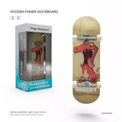 nEo Graphics - műanyag fingerboard 29mm Greedy Dino