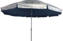 Maui & Sons Umbrelă De Plajă Pliabilă Din Aluminiu Cu Diametru De 2.2m Cu Protecție UV Și Rezistență La Vânt Mykonos Albastru 1935 (1935)