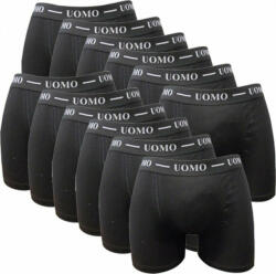 Uomo 1012 Slipuri pentru bărbați Negre 12Pachet 1012-12 (1012-12)