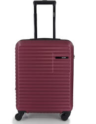 Rain Valiză de Călătorie de Cabină Dura Burgundy cu 4 Roți Înălțime 55cm (RB8071) Valiza