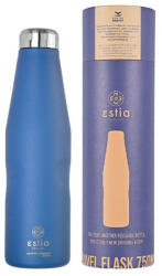 Estia Home Art Travel Flask Save the Aegean Sticlă Termos Oțel inoxidabil Fără BPA 750ml albastru denim 01-16616 (01-16616)
