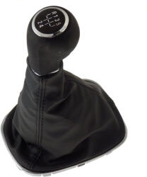 NTY Buton schimbător 5 viteze cu mâner pentru Opel Corsa D 2006-2015 Negru GZB-PL-018 (GZB-PL-018)