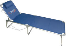 Escape Șezlong de Plajă Albastru Pliabil din Aluminiu cu Pernă 200x61x38cm 15686 (15686)