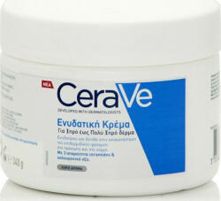 CeraVe Moisturising Hidratantă Crema pentru Corp cu Acidul hialuronic pentru Piele Uscată 340ml