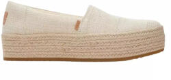 Toms Valencia Din material textil Espadrile dama în culoarea Bej 10020710 (10020710)