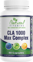 Natural Vitamins cu CLA 1000mg 60 capace