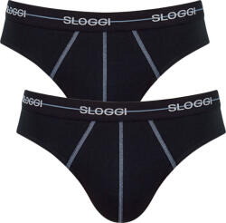 Sloggi Start Mini Slipuri pentru bărbați Negre 2Pachet 10179867-0004 (10179867-0004)