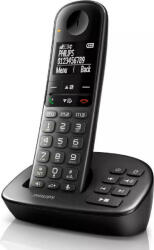 Philips XL495 Telefon fără fir cu Meniu în Limba Greacă Negru (XL4951DS/34)