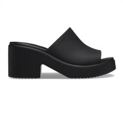 Crocs Brooklyn Mule cu Gros cu gleznă înaltă Toc în Culoare Negru 209408-060 (209408-060)