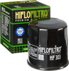Hiflofiltro HF303 Filtru de ulei pentru motocicletă pentru Honda/Yamaha/Kawasaki pentru Kawasaki Versys 650 HF303 (HF303)