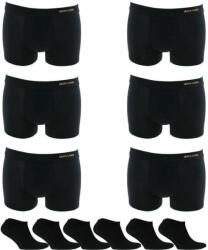 Per Mia Donna And Socks Slipuri pentru bărbați Negre 6Pachet Per (Per)