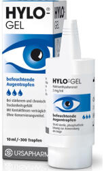 Ursapharm Hylo Gel Picături Oftalmice cu Acid Hialuronic pentru Ochi Uscat 10ml