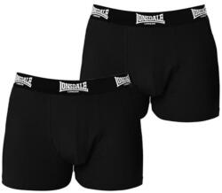 Lonsdale Slipuri pentru bărbați Negre 2Pachet 422011 (422011)