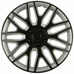 Versaco Set Capace de Roți Auto Dakar 4 Bucăți 14" Negre/Argintii 56175 (56175)