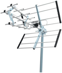 Telco UHF-366 050011 Externă Antena TV (nu Necesită Alimentare) Neagră (050011)