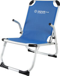 Escape Plus Scăunel de Plajă Aluminiu cu Spătar Înalt Albastru 69x68x54cm. 15616 (15616)