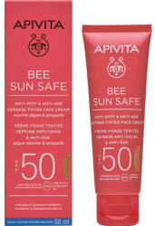 APIVITA Bee Sun Safe Anti-spot & Anti-age Protecție solară Cremă Pentru față SPF50 cu Culoare Golden 50ml - skroutz - 67,30 RON