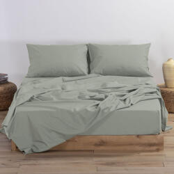 Nef-Nef Homeware Cearșaf Super dublu cu Elastic 160x200+30cm. Basic 011711 Mentă (011711)