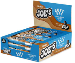 Weider Joe’s Soft Bar fehérje szelet - 12x50g - sütis-mogyoró