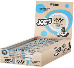 Weider Joe’s Core Bar fehérje szelet - 12x45g - kókusz-fehércsoki