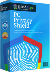 ShieldApps Software Innovations Licență ShieldApps PC Privacy Shield (1 dispozitiv / 2 ani) (SHIELDPCPS-2YR)