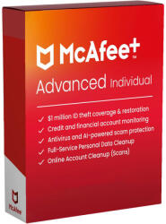 McAfee McAfee+ Advanced Individual Security (1 utilizator / 1 an) (EU) (MAIS-1U1YEU)