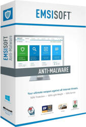 Emsisoft Anti-Malware (1 dispozitiv / 1 an) (EAM1D1Y)