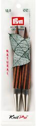 Prym KnitPro Natural cserélhető kötőtűvég 12mm, 223334
