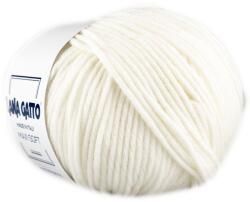 LANA GATTO Maxi Soft kötőfonal, extrafinom merinó gyapjú - 10001, Bianco