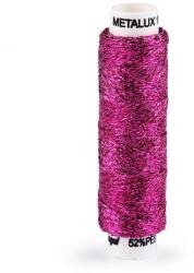 Metalux lurex hímzőcérna, kézi hímzéshez, 100m, 240299, élénk pink