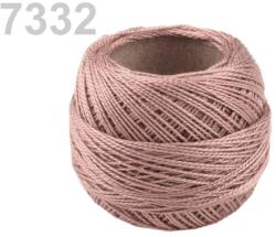 Nitarna Hímzőcérna Cotton Perle Nitarna, Uni - 290104, 7332, warm taupe