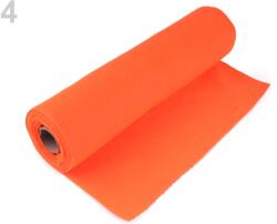 Fashion Puha filclap tekercs folyóméterre, 1, 2mm, 41cm széles, ár/0, 5m, 730123, narancssárga