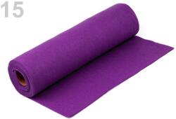 Fashion Puha filclap tekercs folyóméterre, 1, 2mm, 41cm széles, ár/0, 5m, 730123, sötét lila